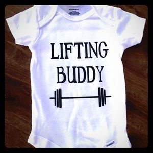 Gym baby onesies